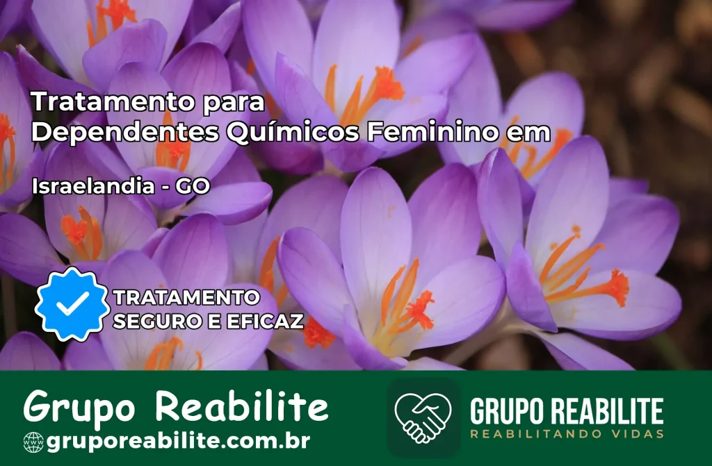 Tratamento para Dependentes Químicos Feminino em Israelândia – GO