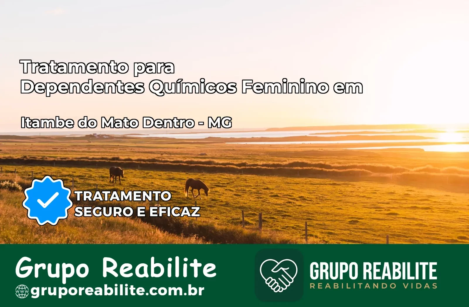 Tratamento para Dependentes Químicos Feminino em Itambé do Mato Dentro – MG