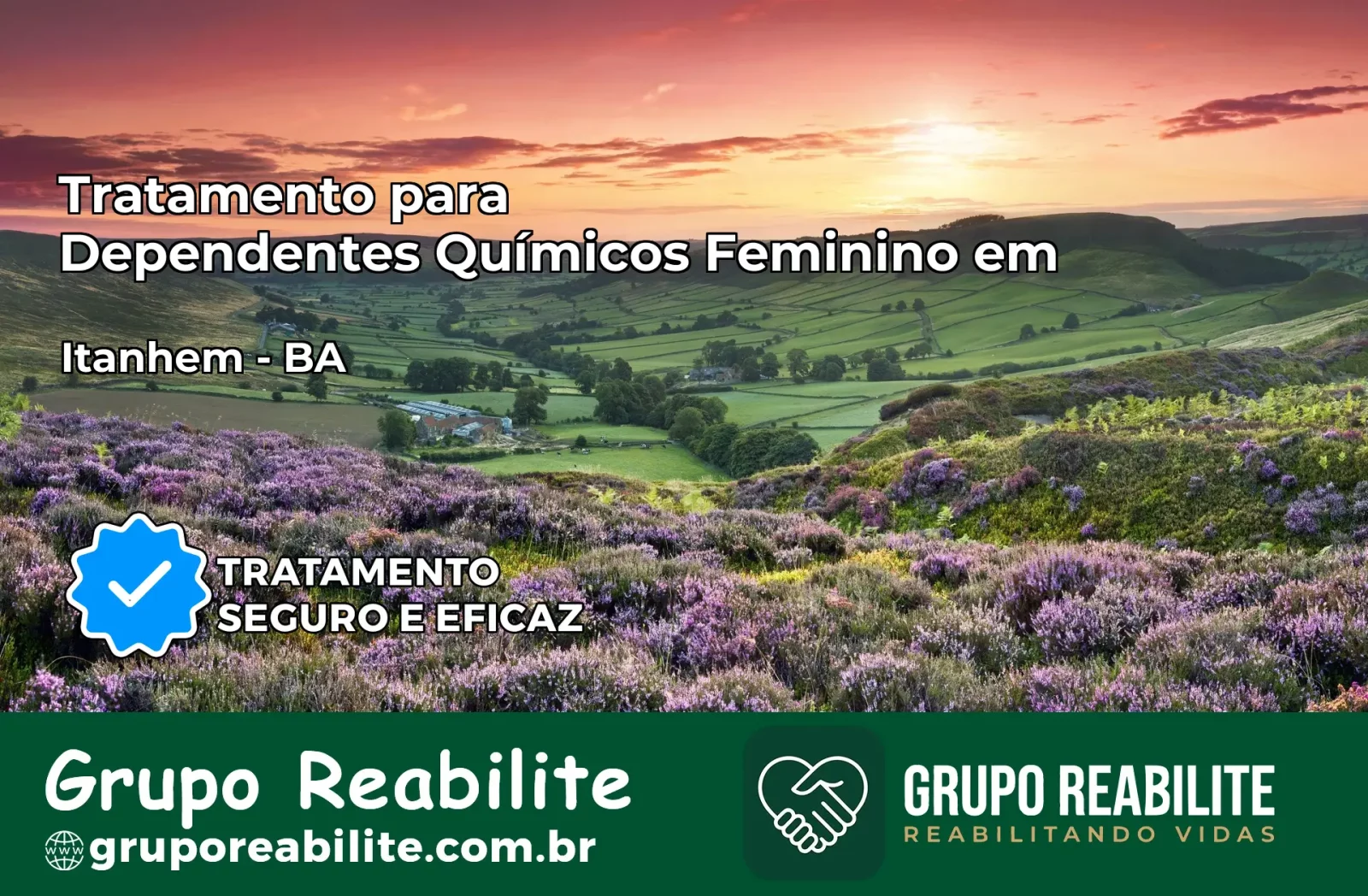 Tratamento para Dependentes Químicos Feminino em Itanhém – BA
