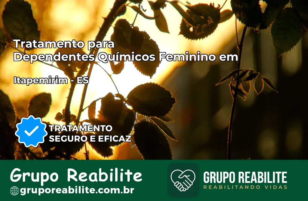 Tratamento para Dependentes Químicos Feminino em Itapemirim – ES