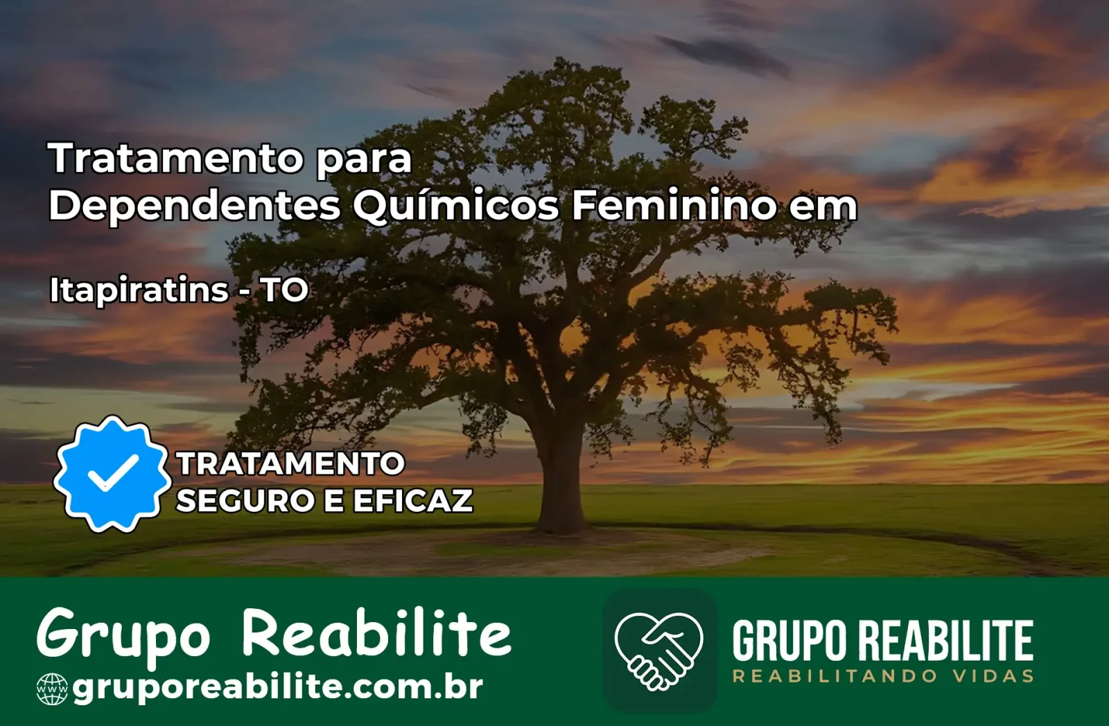 Tratamento para Dependentes Químicos Feminino em Itapiratins – TO