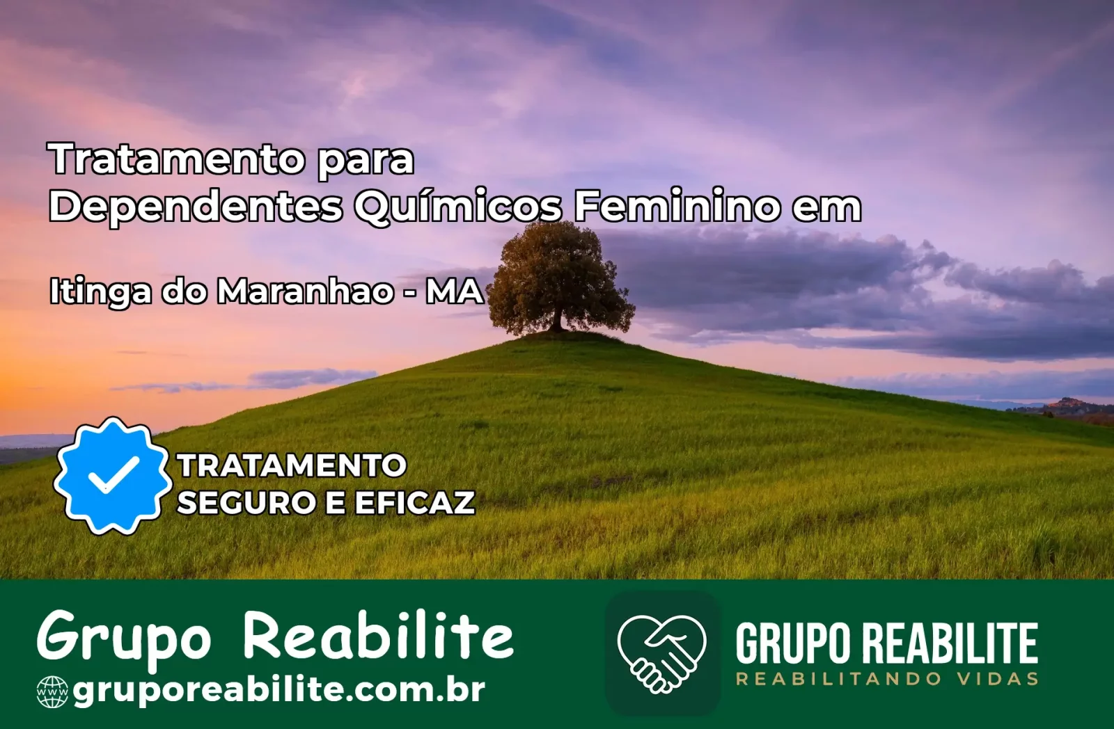 Tratamento para Dependentes Químicos Feminino em Itinga do Maranhão – MA