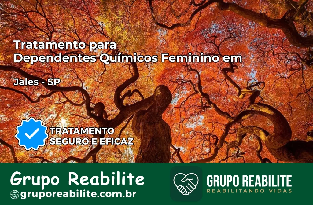 Tratamento para Dependentes Químicos Feminino em Jales – SP
