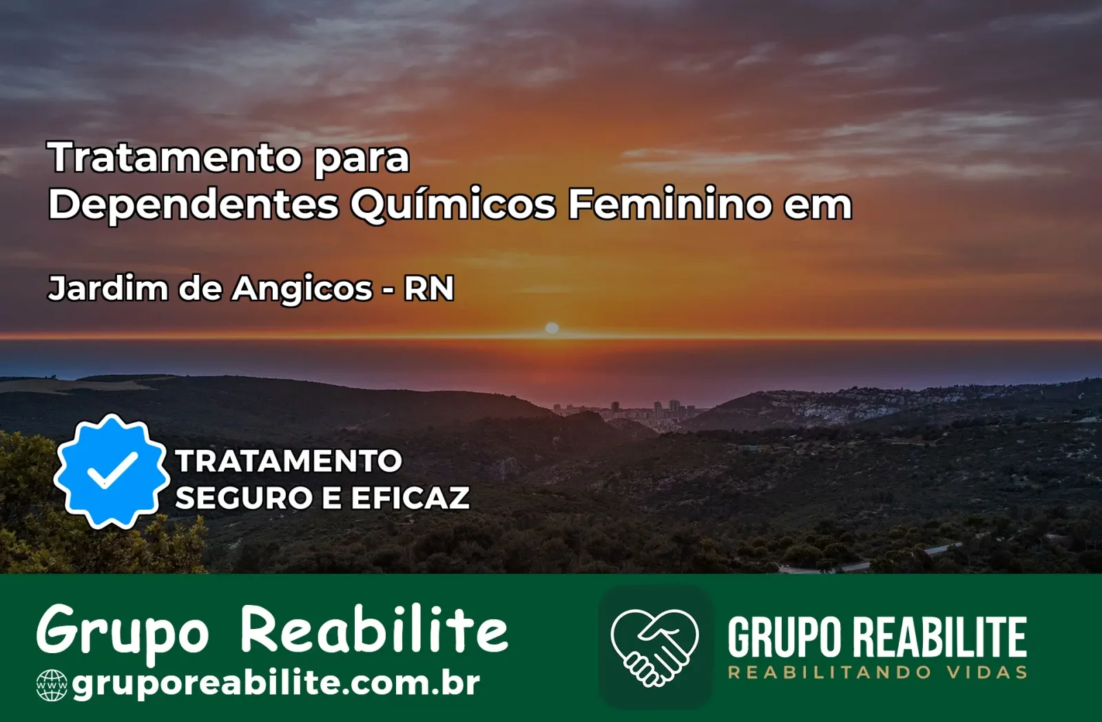 Tratamento para Dependentes Químicos Feminino em Jardim de Angicos – RN