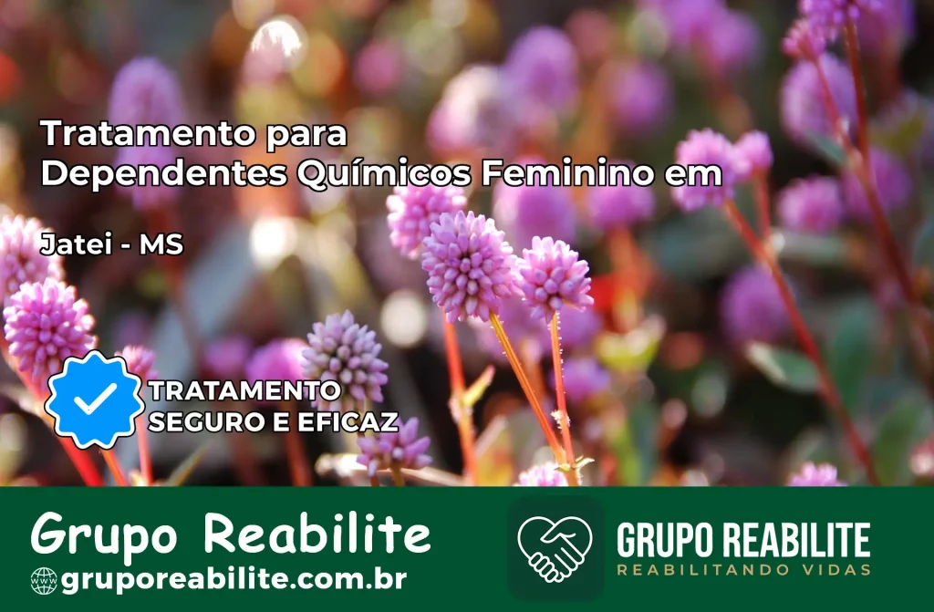 Tratamento para Dependentes Químicos Feminino em Jateí – MS