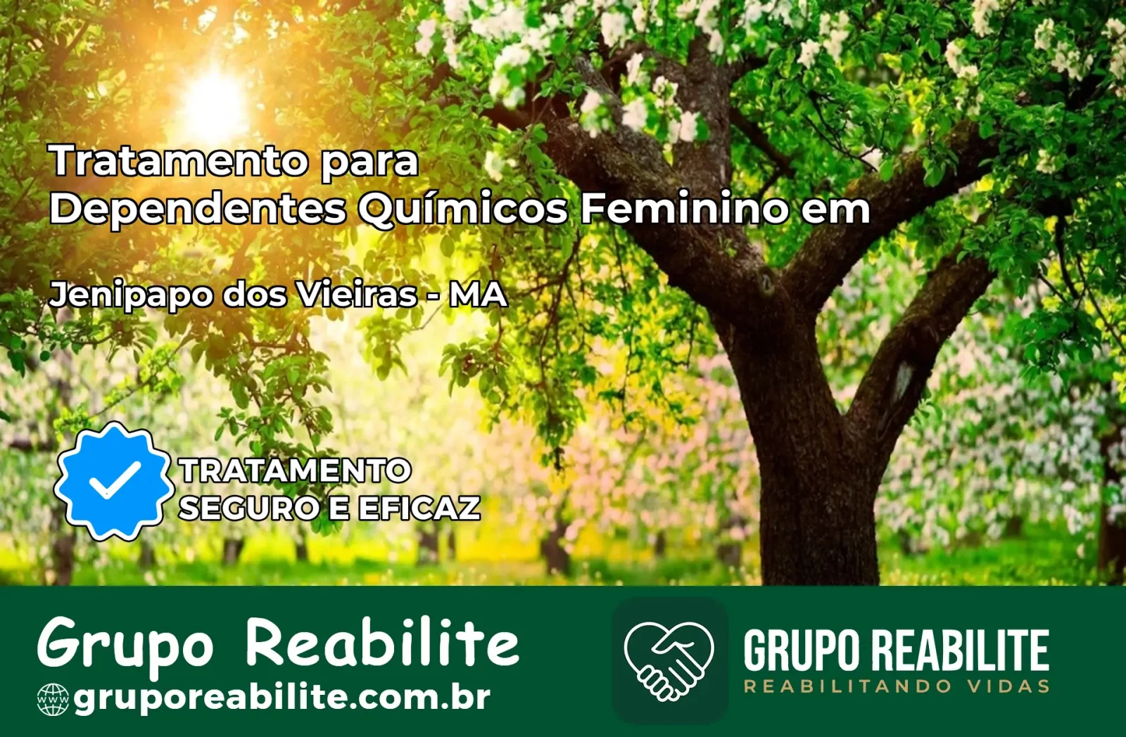 Tratamento para Dependentes Químicos Feminino em Jenipapo dos Vieiras – MA