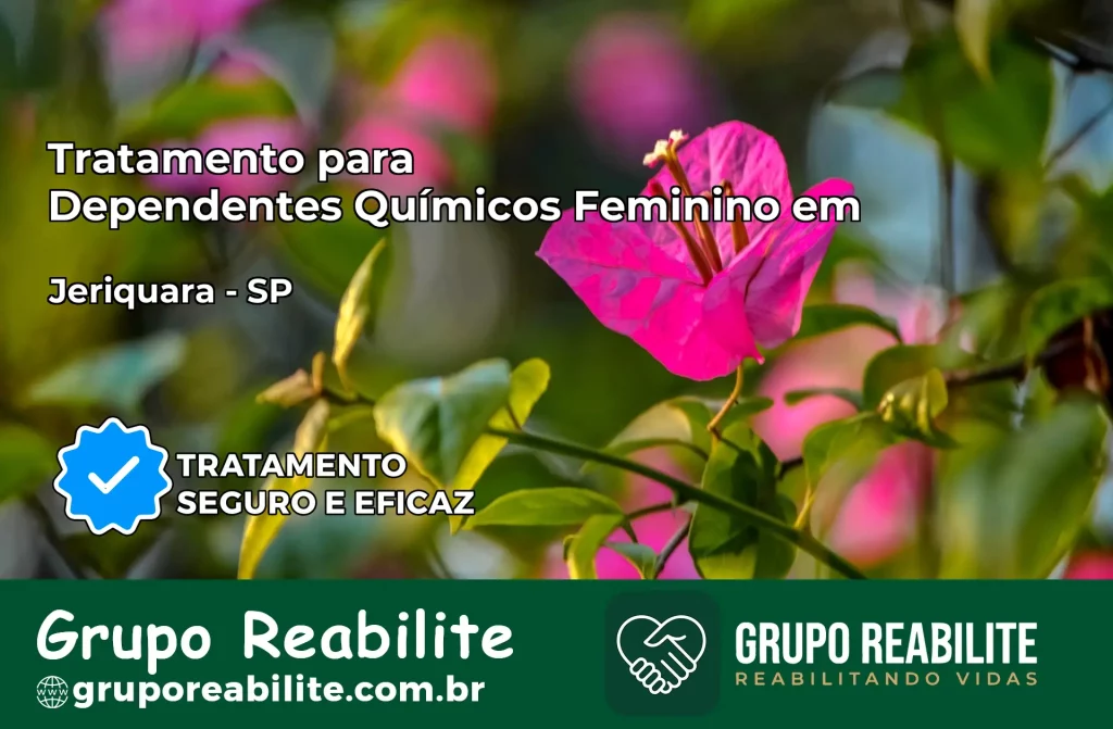Tratamento para Dependentes Químicos Feminino em Jeriquara – SP