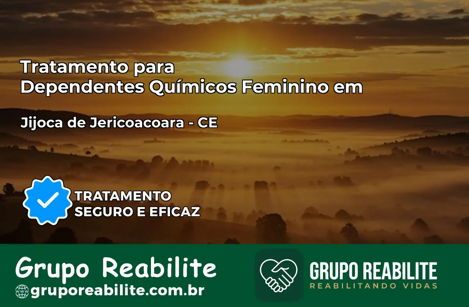 Tratamento para Dependentes Químicos Feminino em Jijoca de Jericoacoara – CE