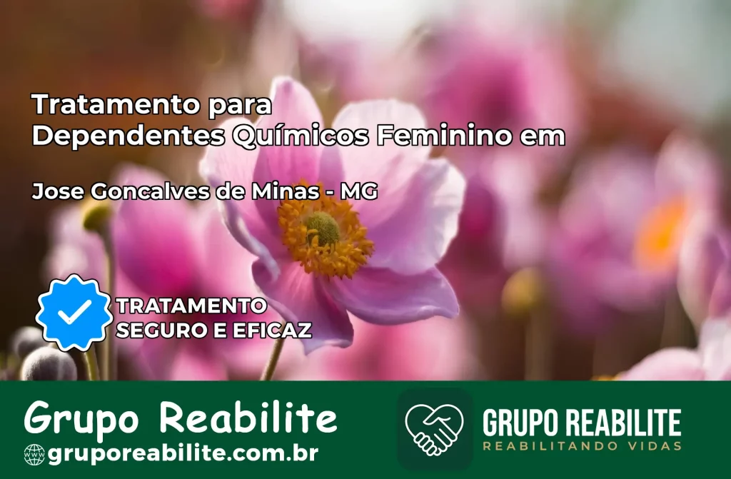Tratamento para Dependentes Químicos Feminino em José Gonçalves de Minas – MG