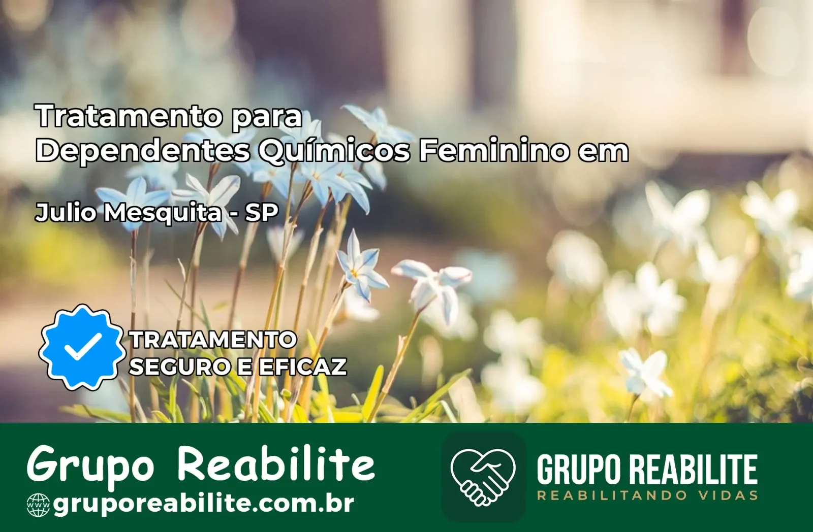 Tratamento para Dependentes Químicos Feminino em Júlio Mesquita – SP
