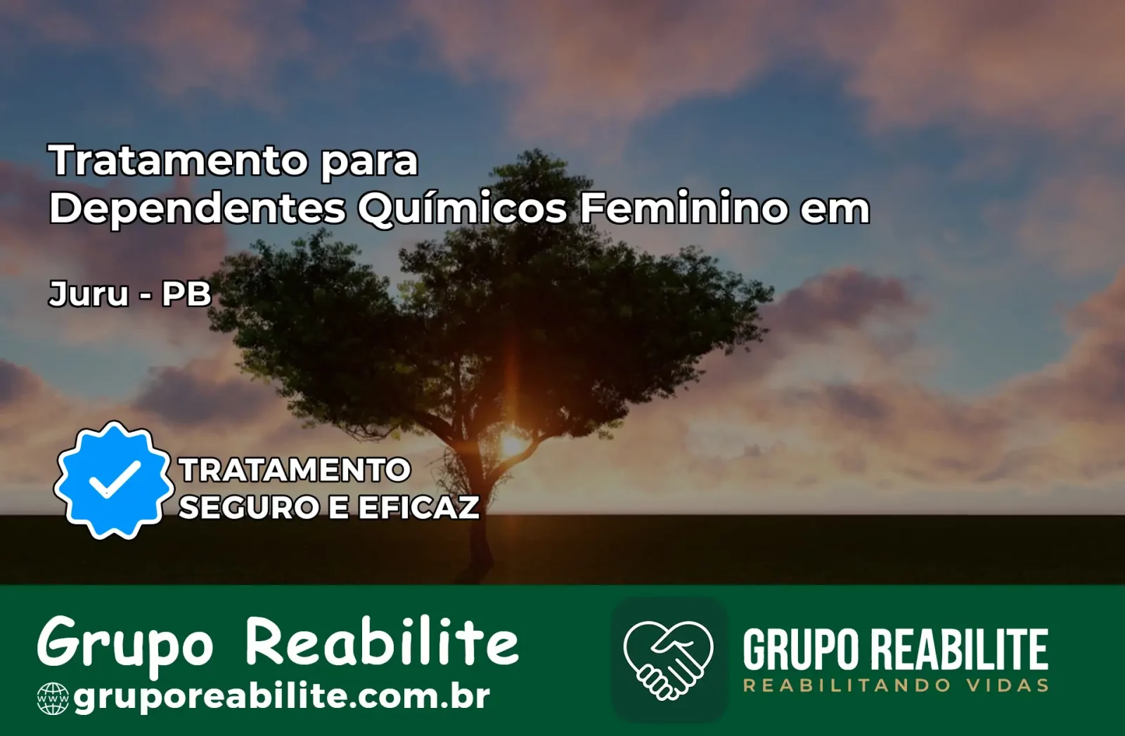 Tratamento para Dependentes Químicos Feminino em Juru – PB