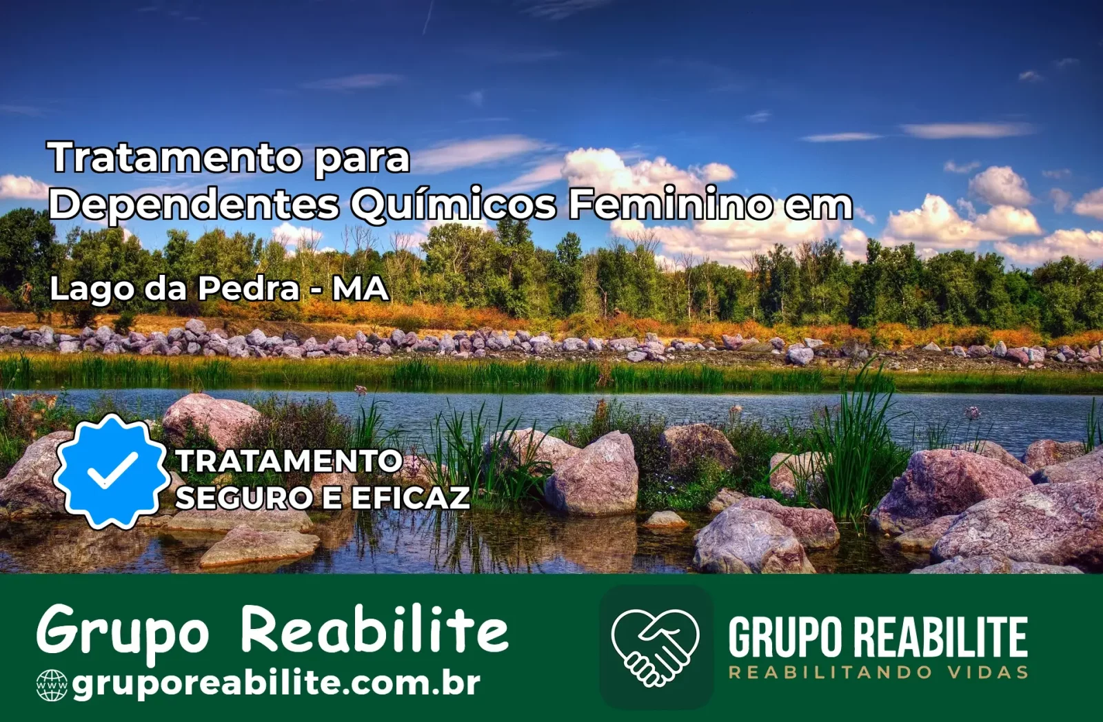 Tratamento para Dependentes Químicos Feminino em Lago da Pedra – MA