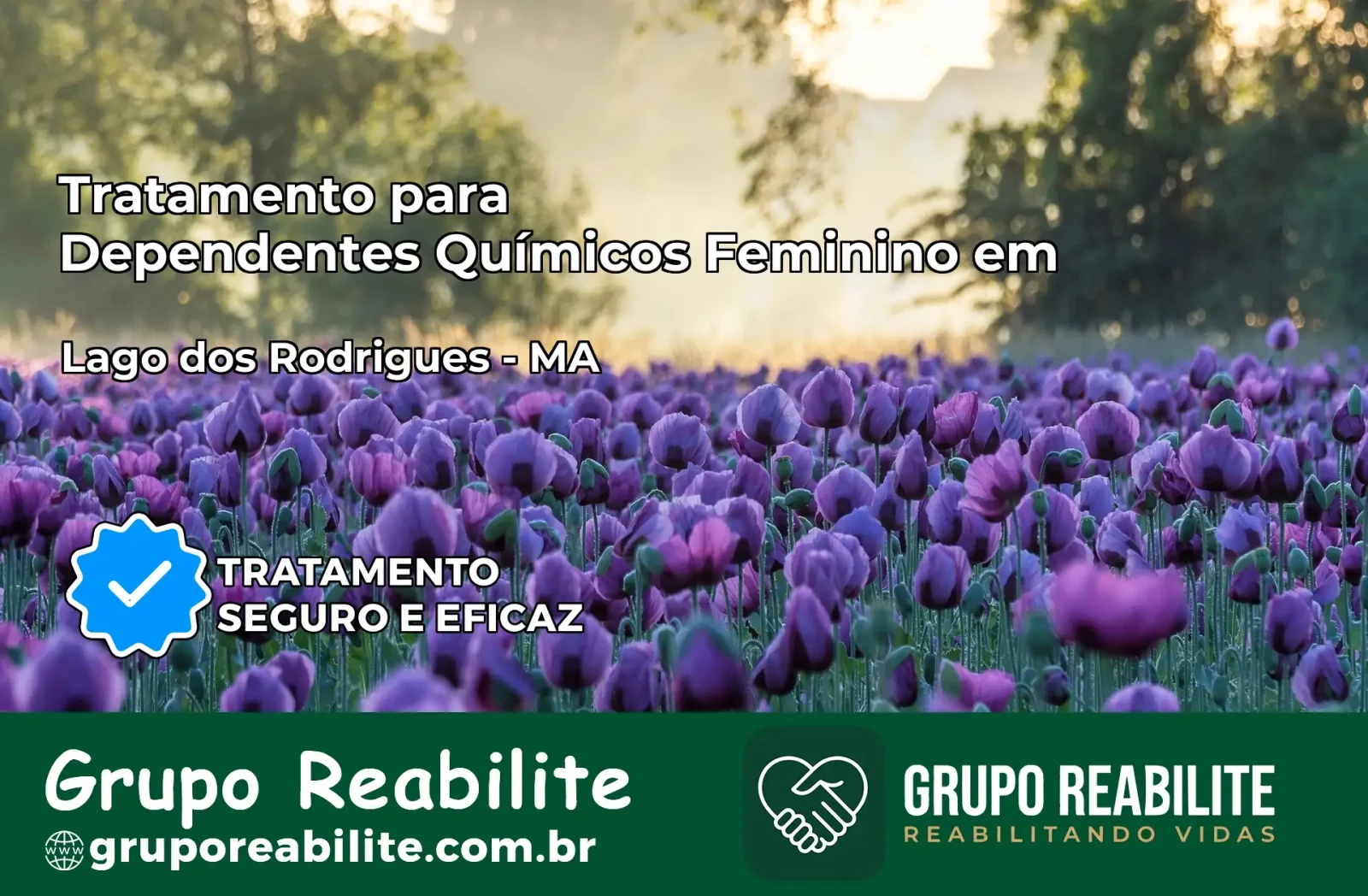 Tratamento para Dependentes Químicos Feminino em Lago dos Rodrigues – MA