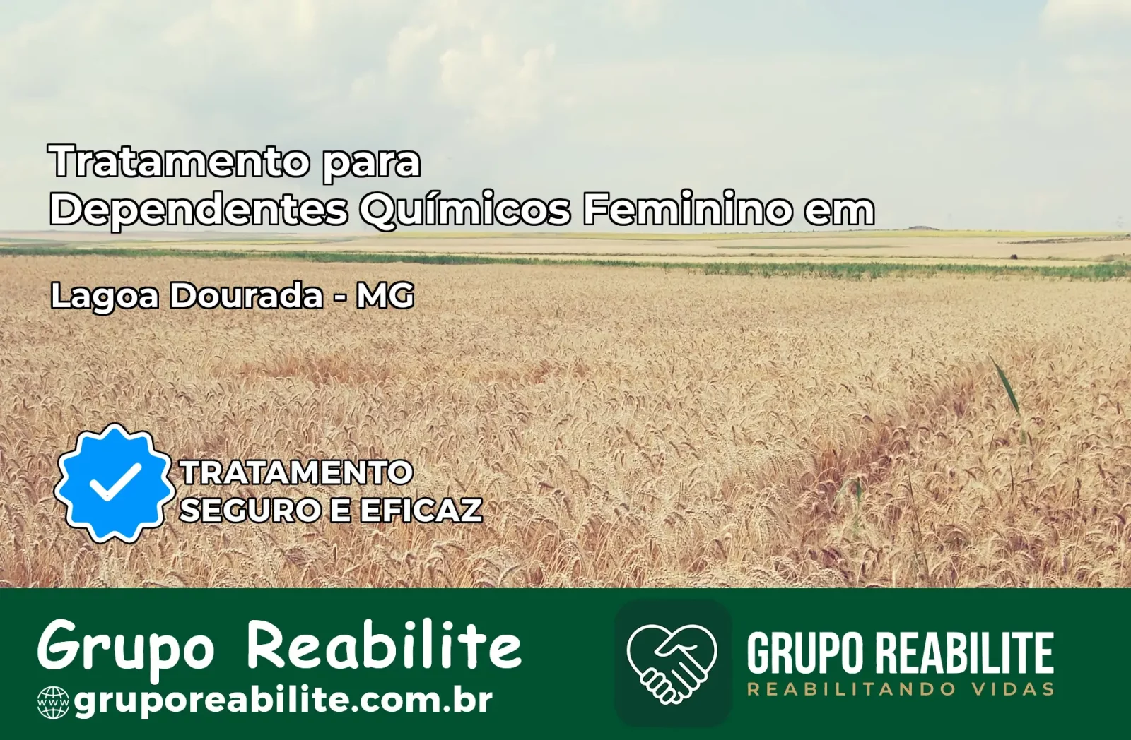 Tratamento para Dependentes Químicos Feminino em Lagoa Dourada – MG