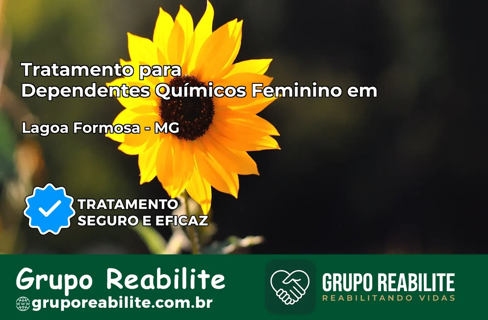 Tratamento para Dependentes Químicos Feminino em Lagoa Formosa – MG