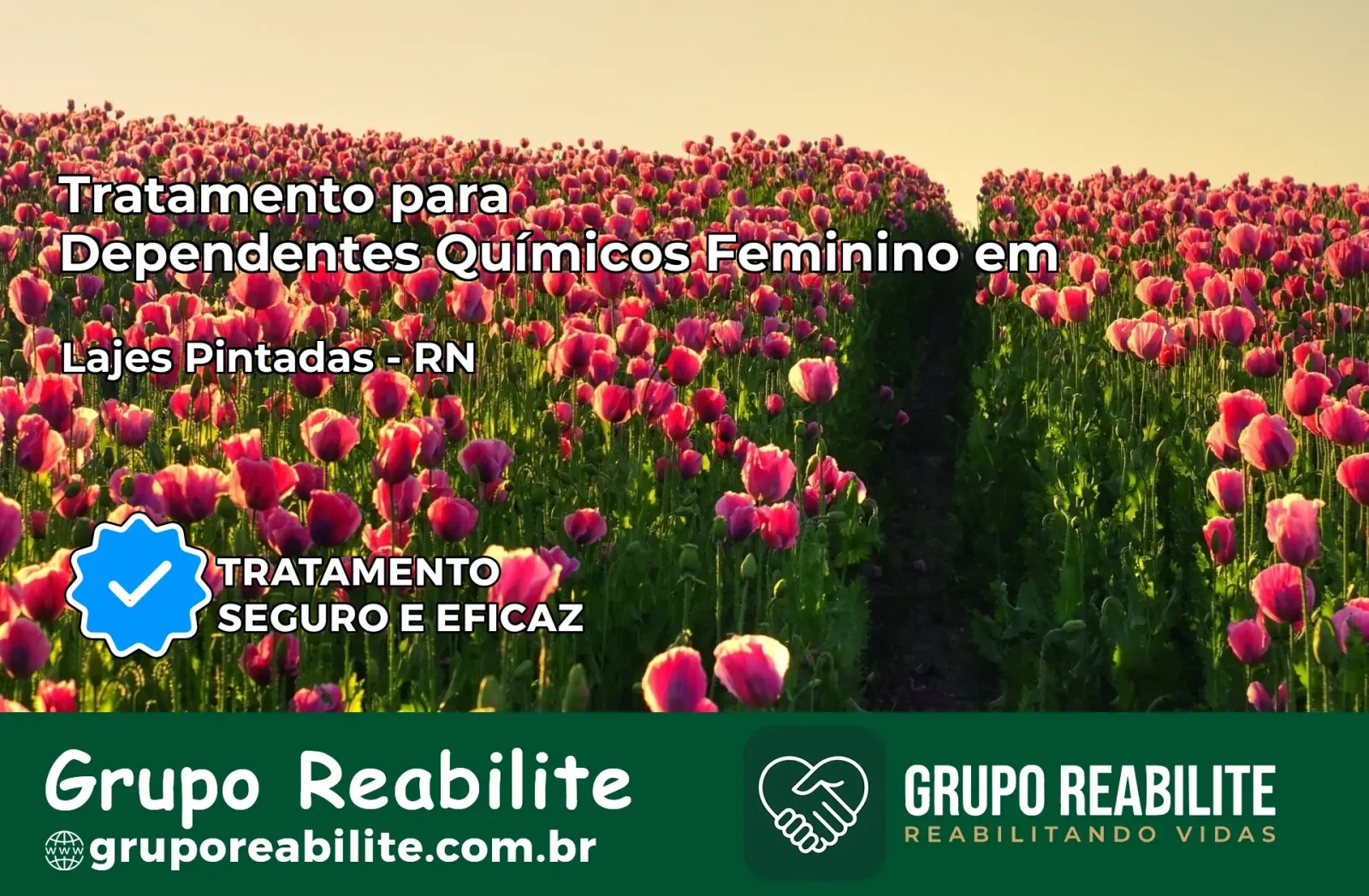 Tratamento para Dependentes Químicos Feminino em Lajes Pintadas – RN