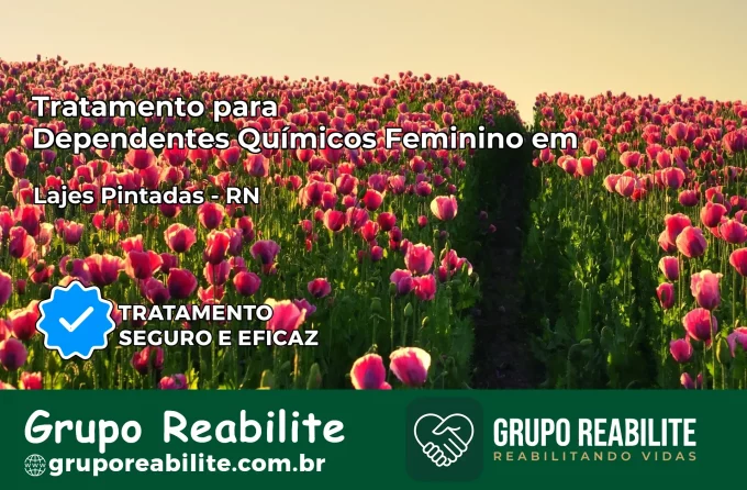 Tratamento para Dependentes Químicos Feminino em Lajes Pintadas – RN