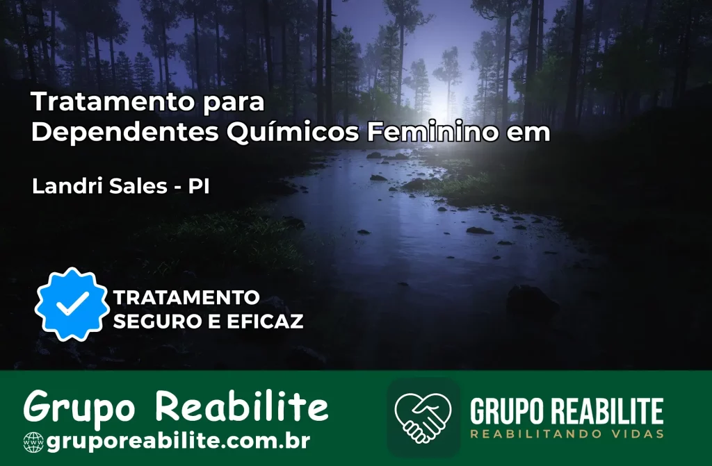 Tratamento para Dependentes Químicos Feminino em Landri Sales – PI