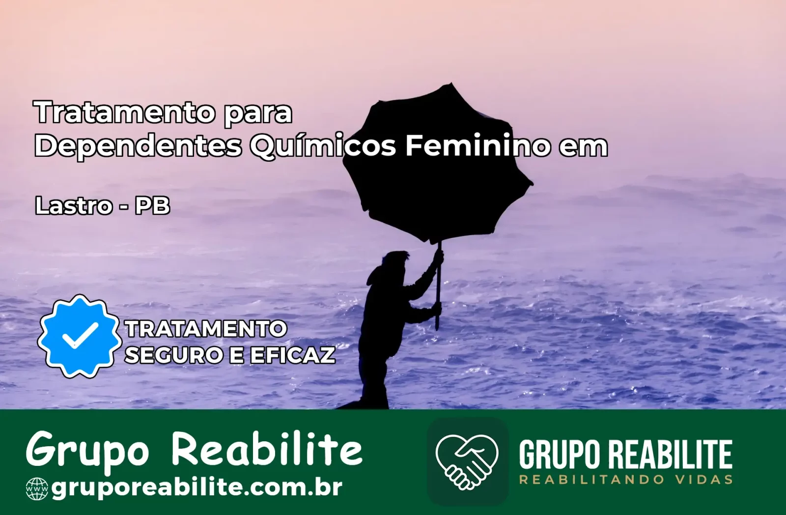 Tratamento para Dependentes Químicos Feminino em Lastro – PB