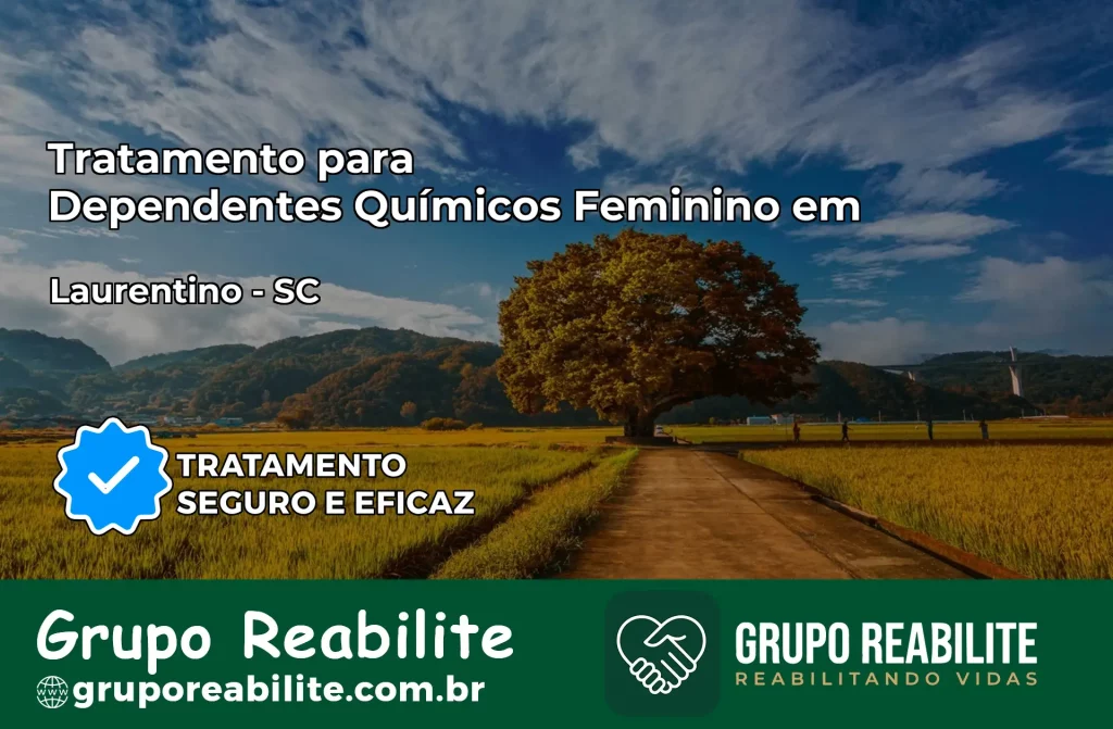Tratamento para Dependentes Químicos Feminino em Laurentino – SC