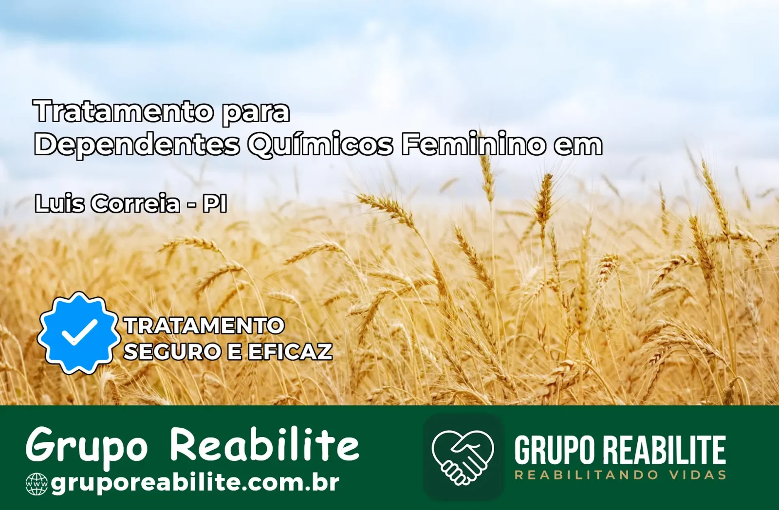 Tratamento para Dependentes Químicos Feminino em Luís Correia – PI