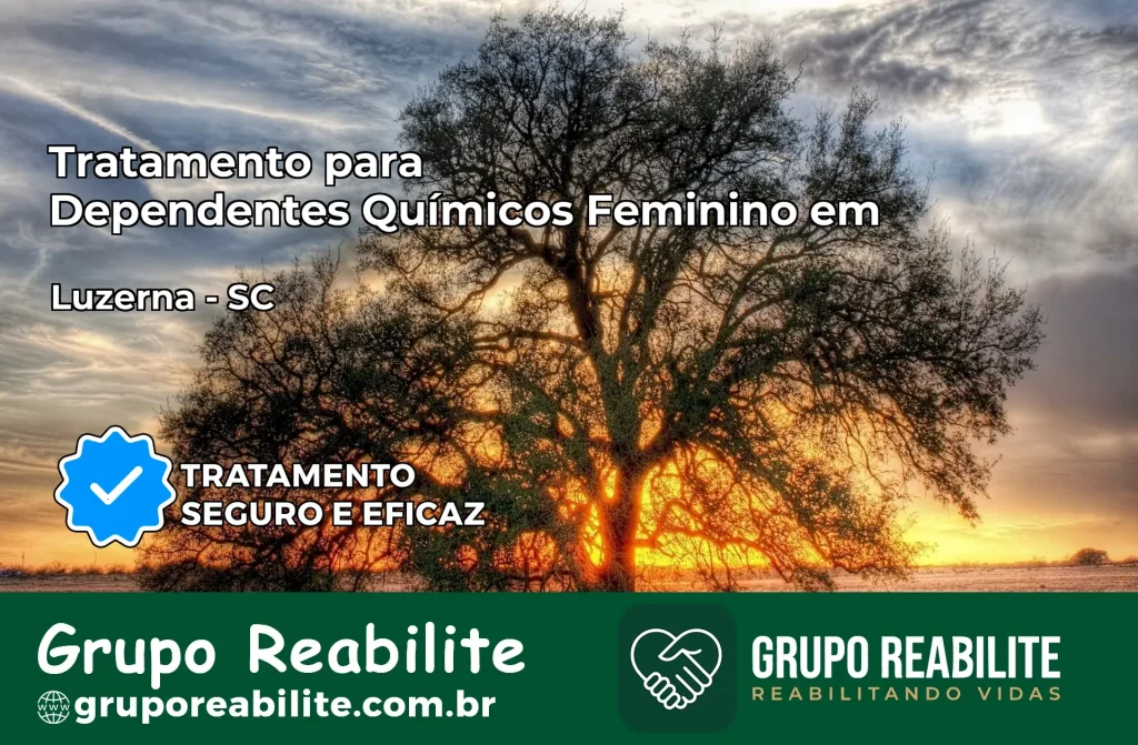 Tratamento para Dependentes Químicos Feminino em Luzerna – SC