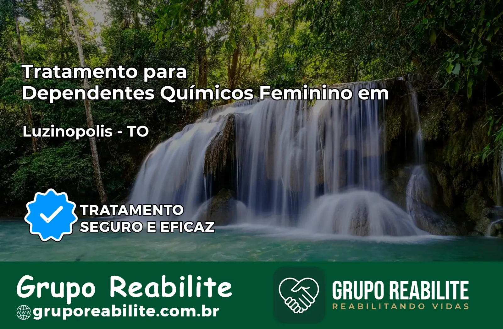 Tratamento para Dependentes Químicos Feminino em Luzinópolis – TO