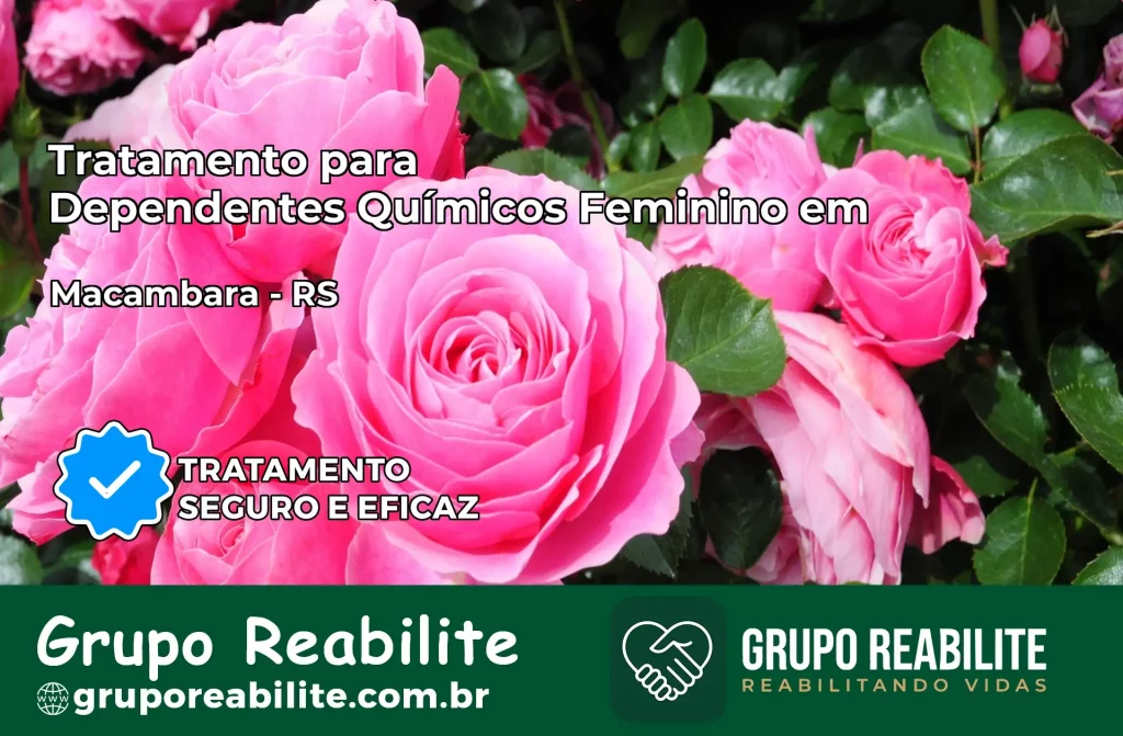 Tratamento para Dependentes Químicos Feminino em Maçambará – RS