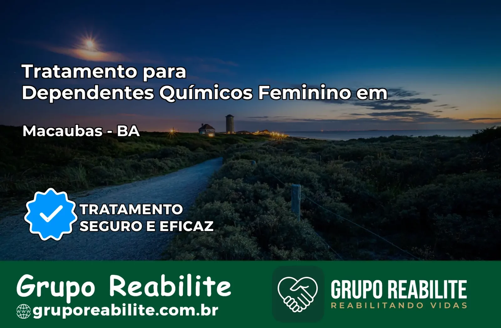 Tratamento para Dependentes Químicos Feminino em Macaúbas – BA