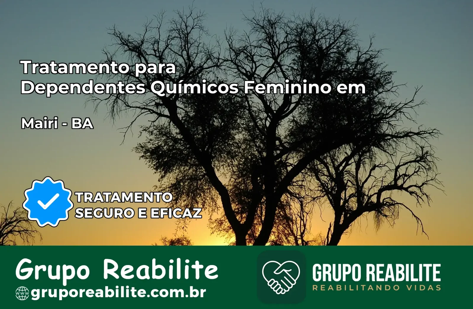 Tratamento para Dependentes Químicos Feminino em Mairi – BA
