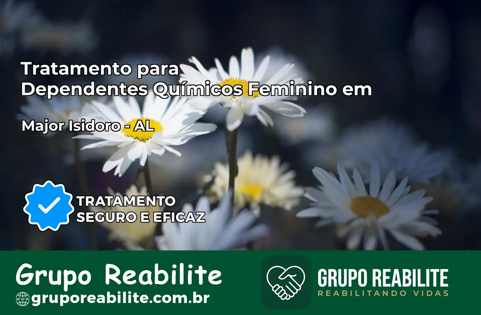 Tratamento para Dependentes Químicos Feminino em Major Isidoro – AL