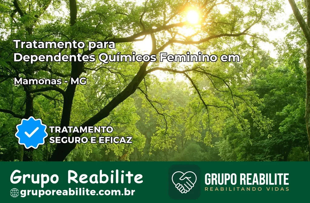 Tratamento para Dependentes Químicos Feminino em Mamonas – MG