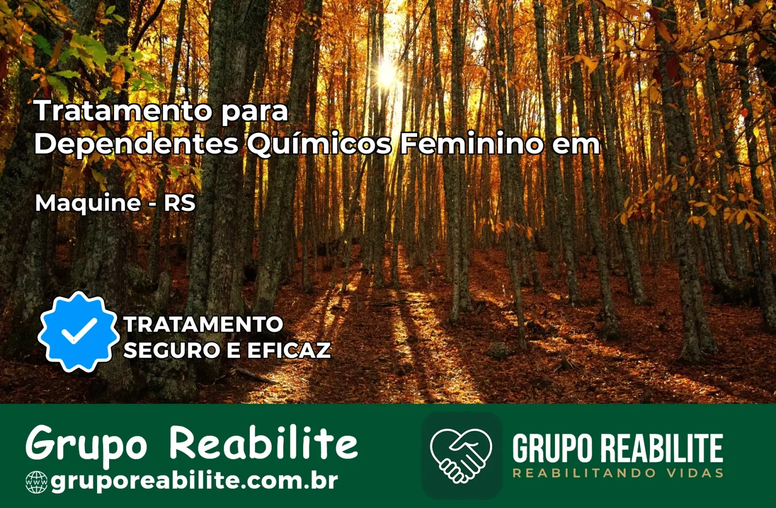 Tratamento para Dependentes Químicos Feminino em Maquiné – RS