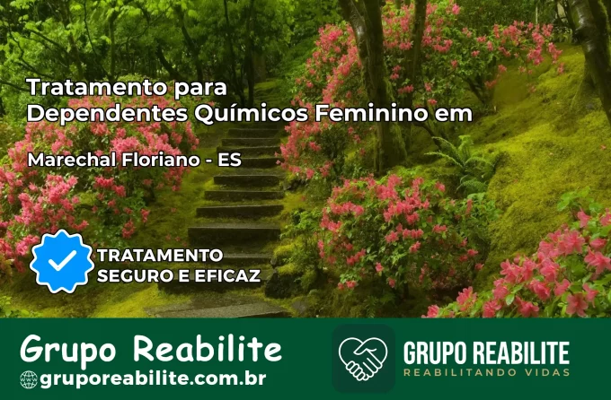 Tratamento para Dependentes Químicos Feminino em Marechal Floriano – ES