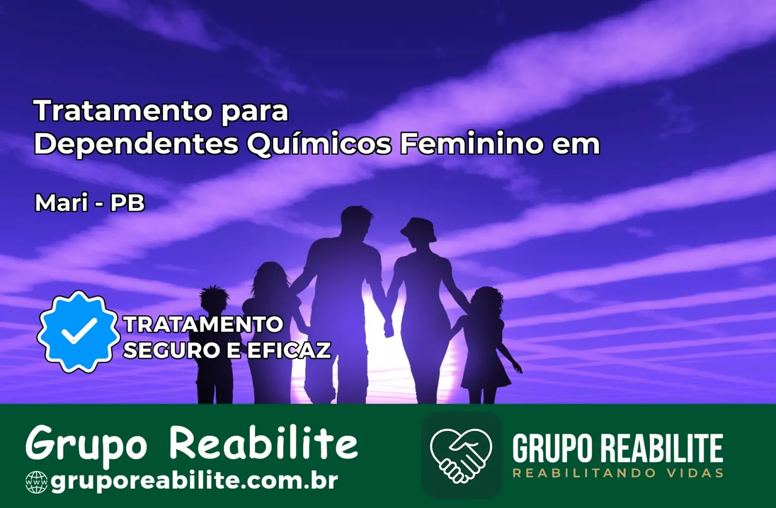 Tratamento para Dependentes Químicos Feminino em Mari – PB