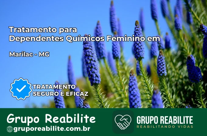 Tratamento para Dependentes Químicos Feminino em Marilac – MG