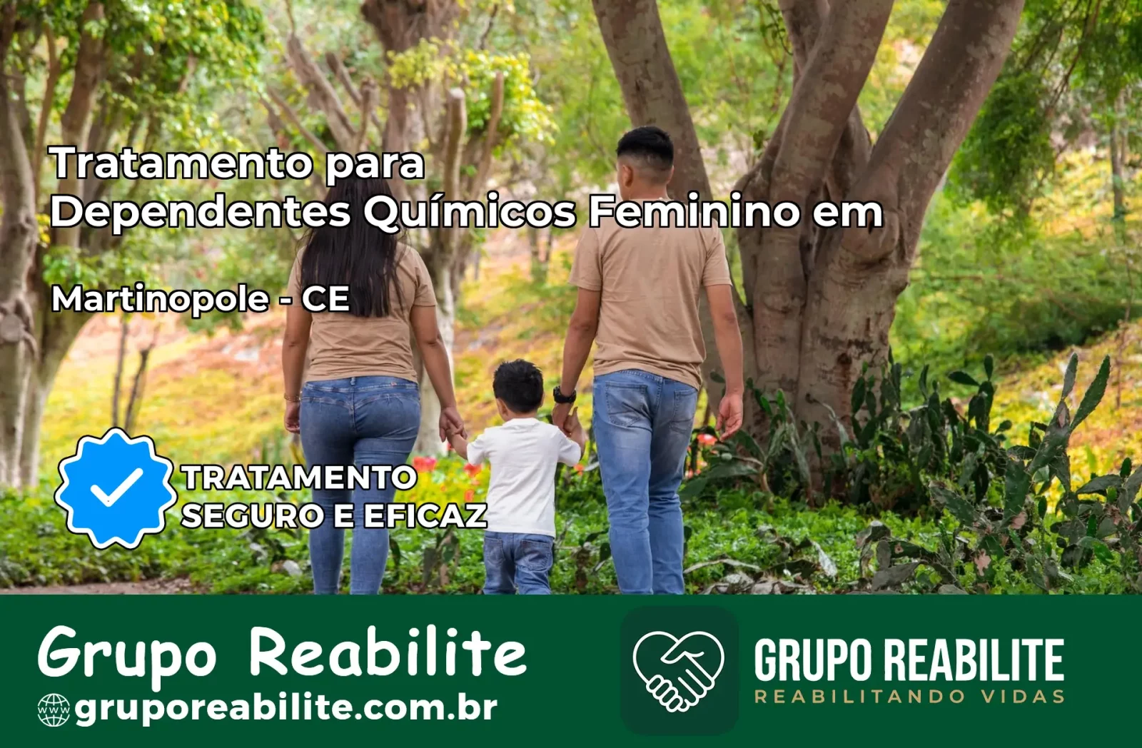 Tratamento para Dependentes Químicos Feminino em Martinópole – CE
