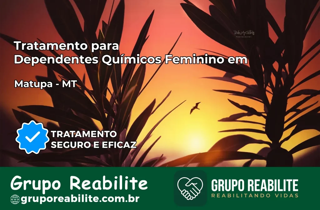 Tratamento para Dependentes Químicos Feminino em Matupá – MT