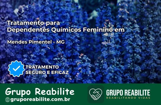Tratamento para Dependentes Químicos Feminino em Mendes Pimentel – MG