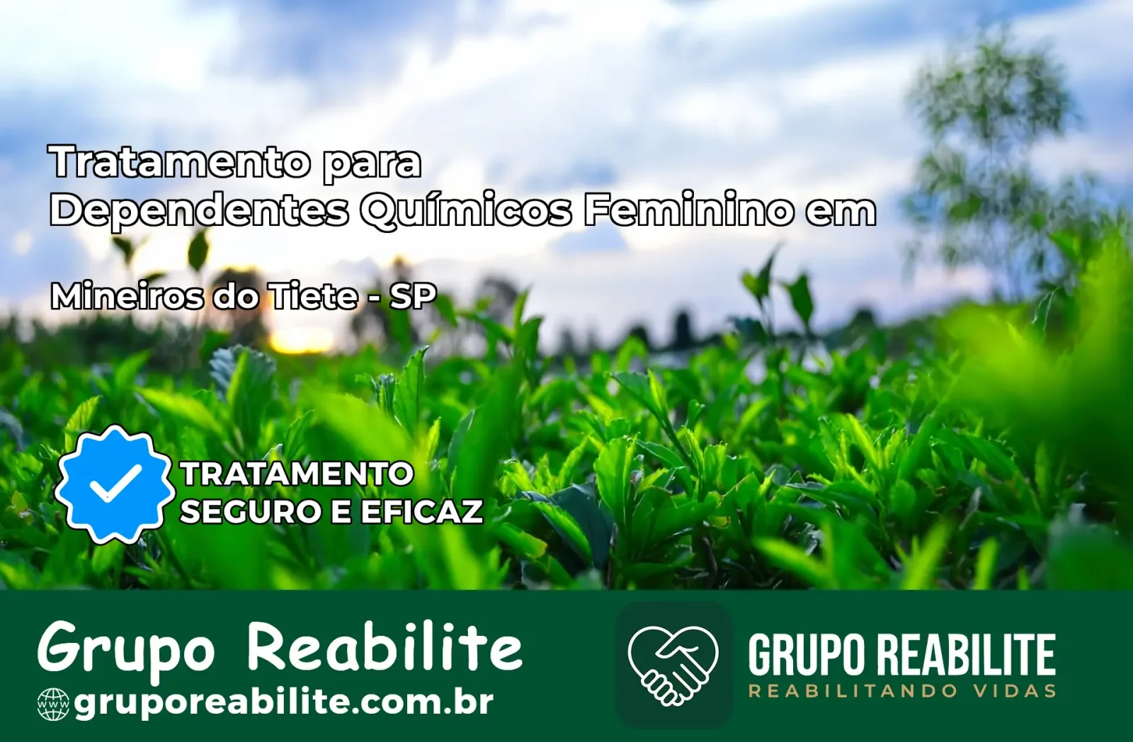 Tratamento para Dependentes Químicos Feminino em Mineiros do Tietê – SP