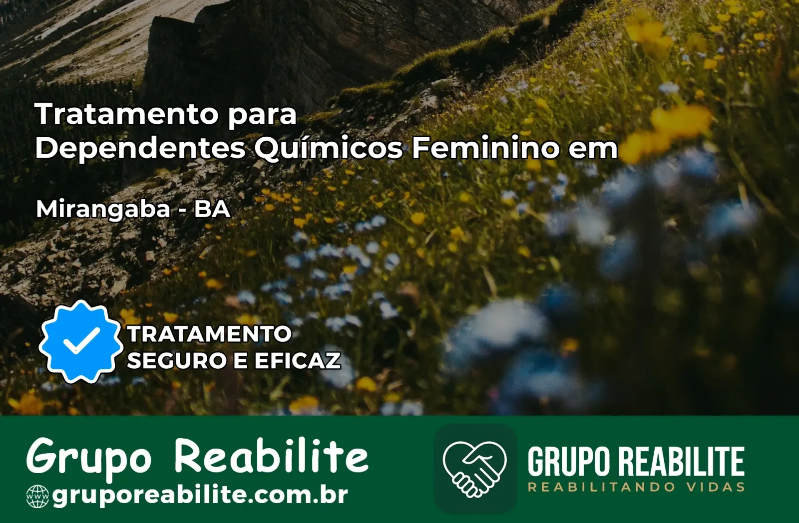 Tratamento para Dependentes Químicos Feminino em Mirangaba – BA
