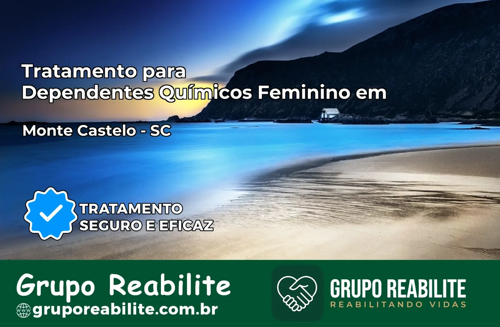 Tratamento para Dependentes Químicos Feminino em Monte Castelo – SC