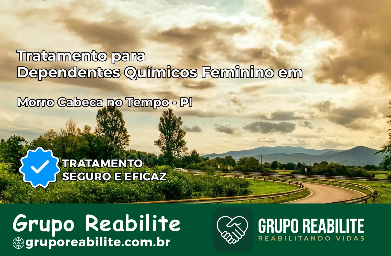 Tratamento para Dependentes Químicos Feminino em Morro Cabeça no Tempo – PI