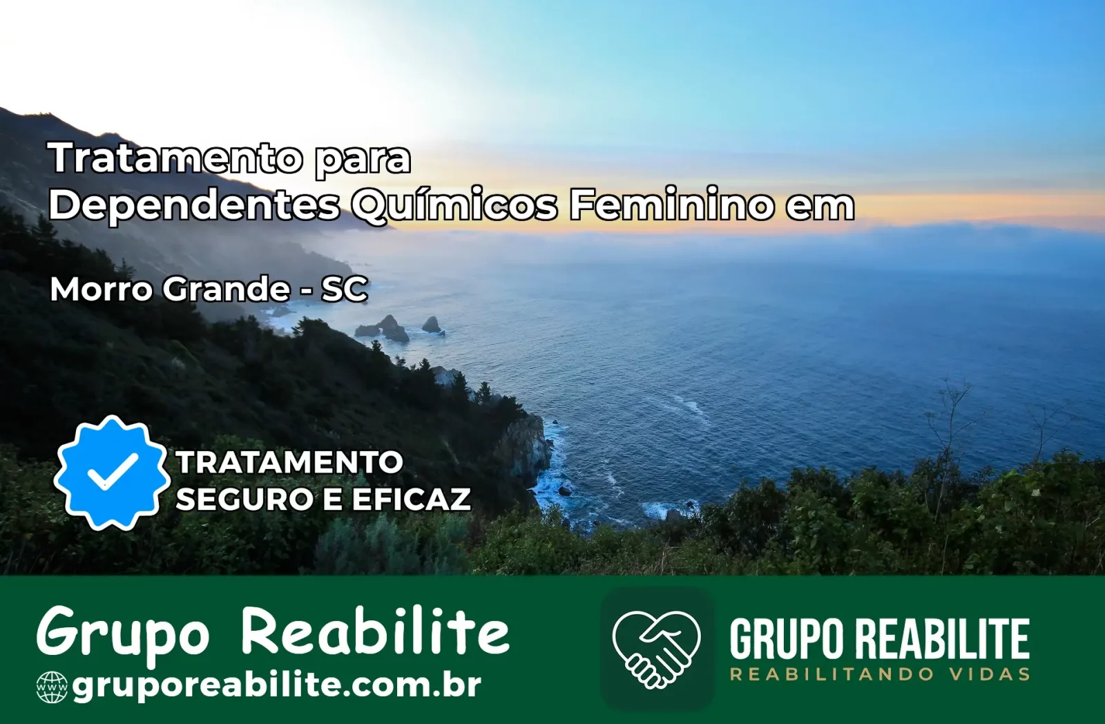 Tratamento para Dependentes Químicos Feminino em Morro Grande – SC