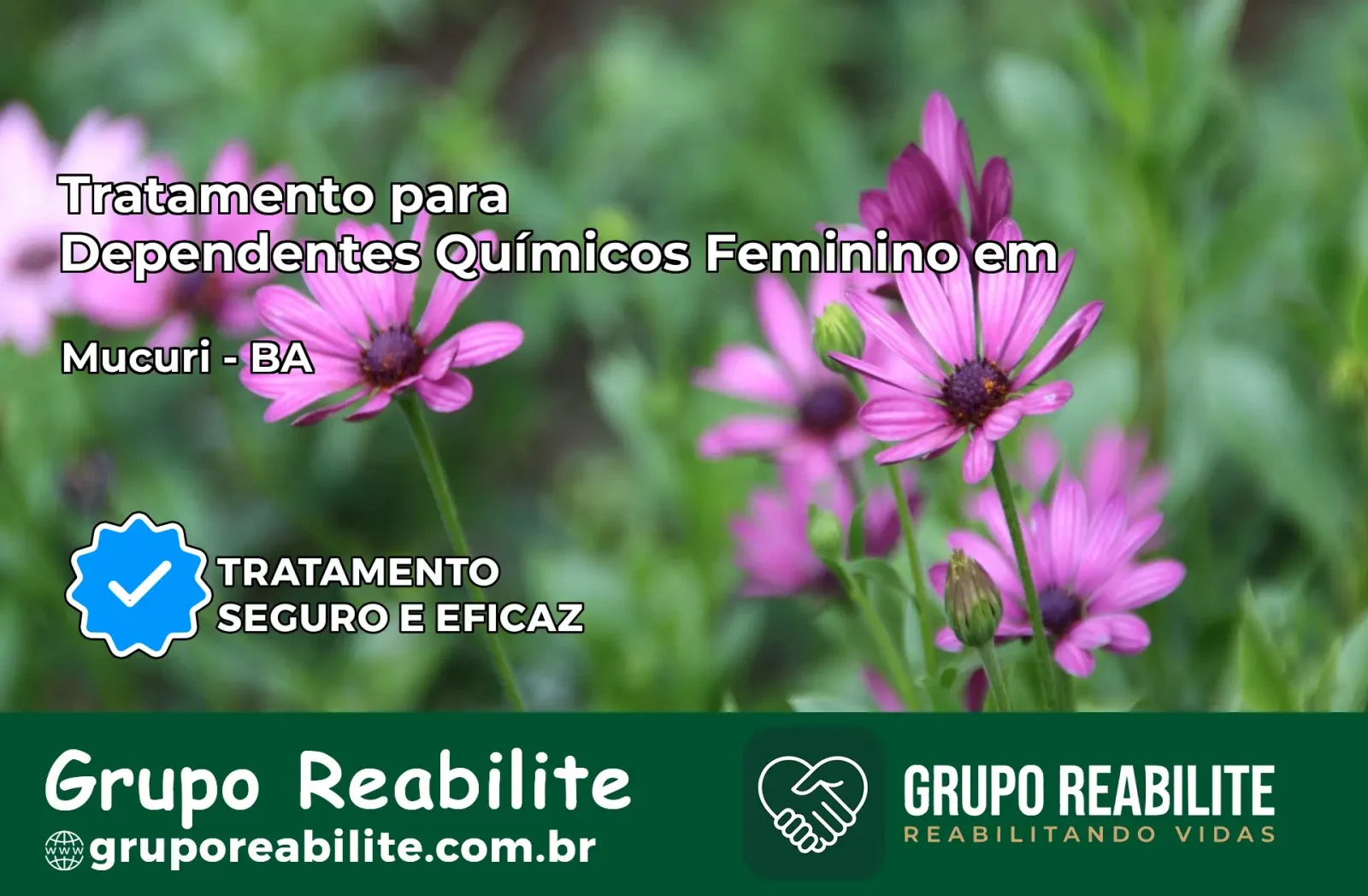 Tratamento para Dependentes Químicos Feminino em Mucuri – BA