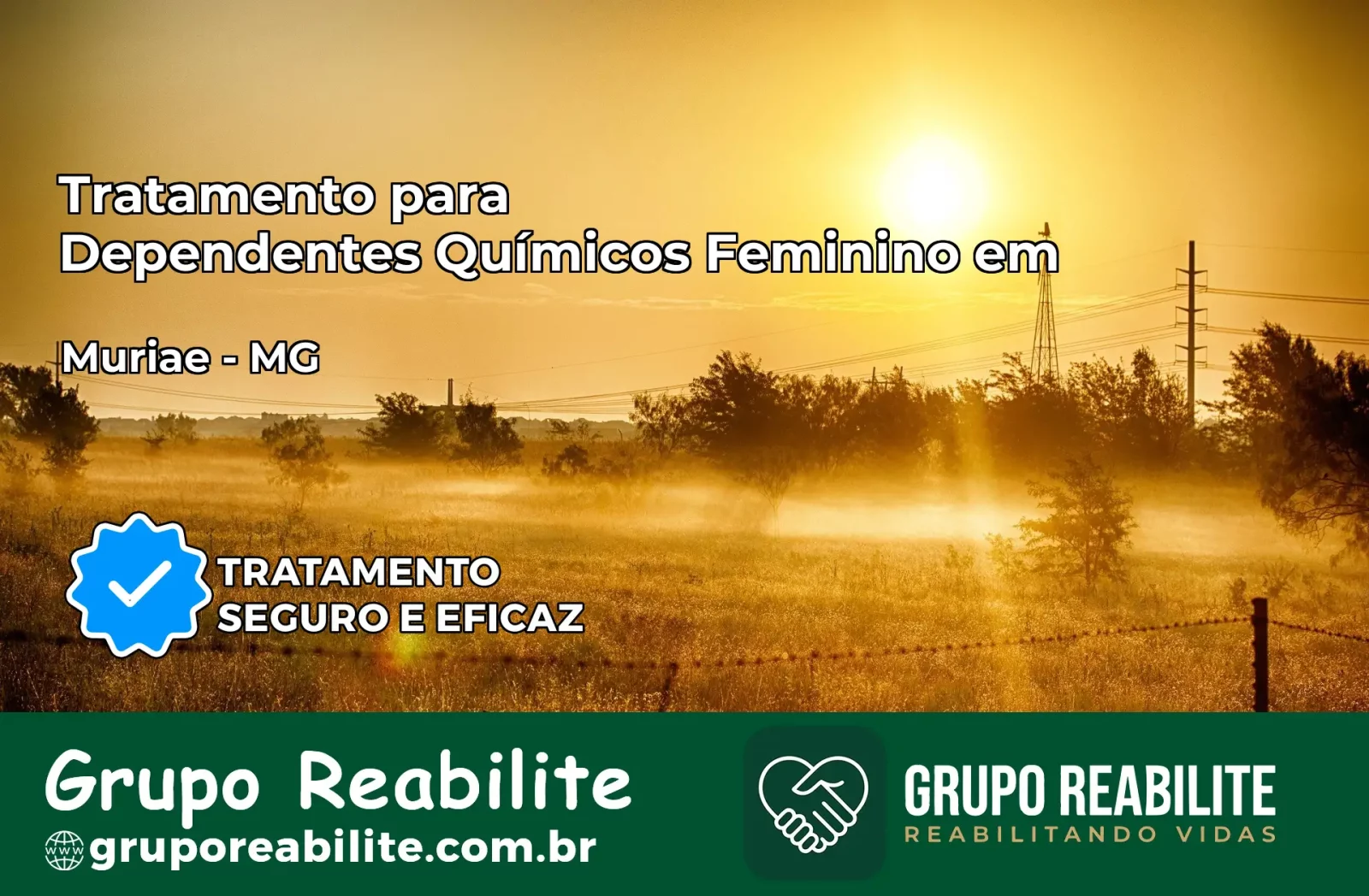 Tratamento para Dependentes Químicos Feminino em Muriaé – MG