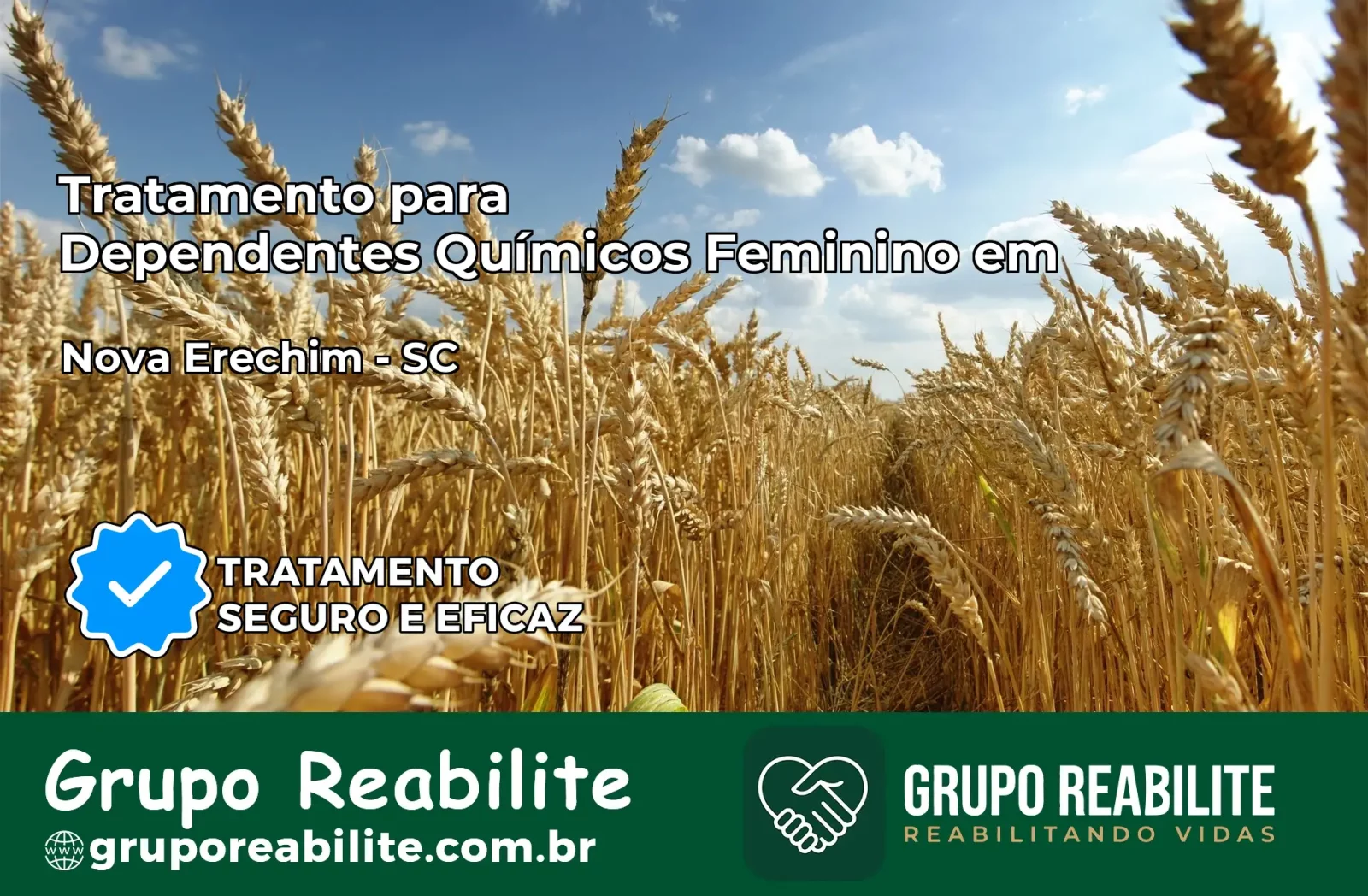 Tratamento para Dependentes Químicos Feminino em Nova Erechim – SC