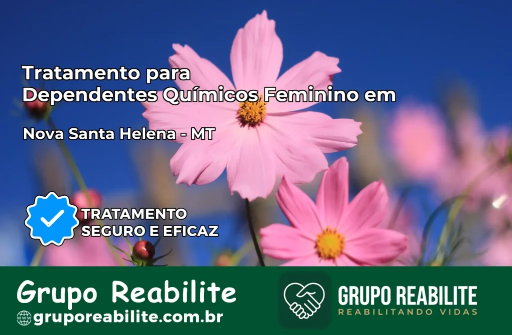 Tratamento para Dependentes Químicos Feminino em Nova Santa Helena – MT