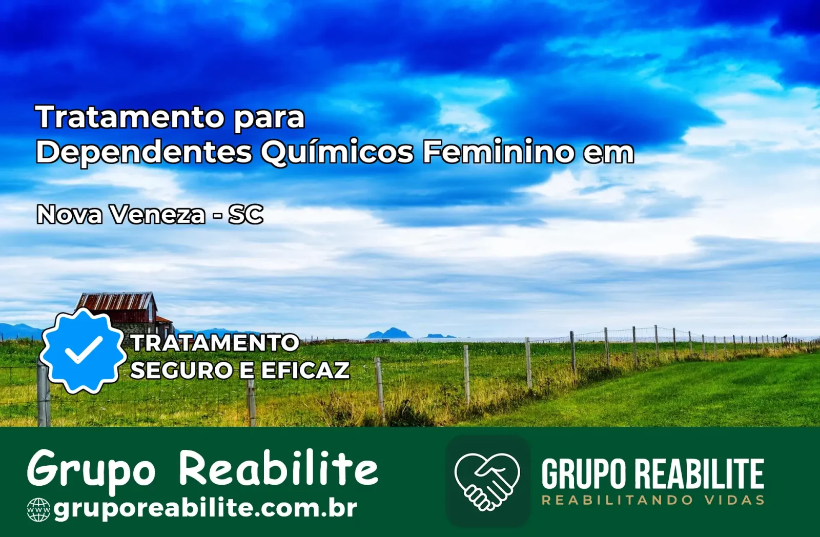 Tratamento para Dependentes Químicos Feminino em Nova Veneza – SC