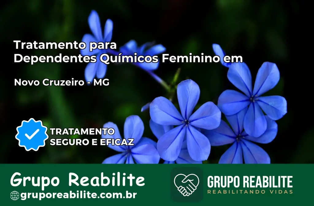Tratamento para Dependentes Químicos Feminino em Novo Cruzeiro – MG